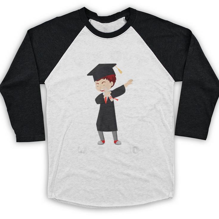 Dabbing Graduation Boy Class Of 2019 We Out Baseball Raglan Shirt
