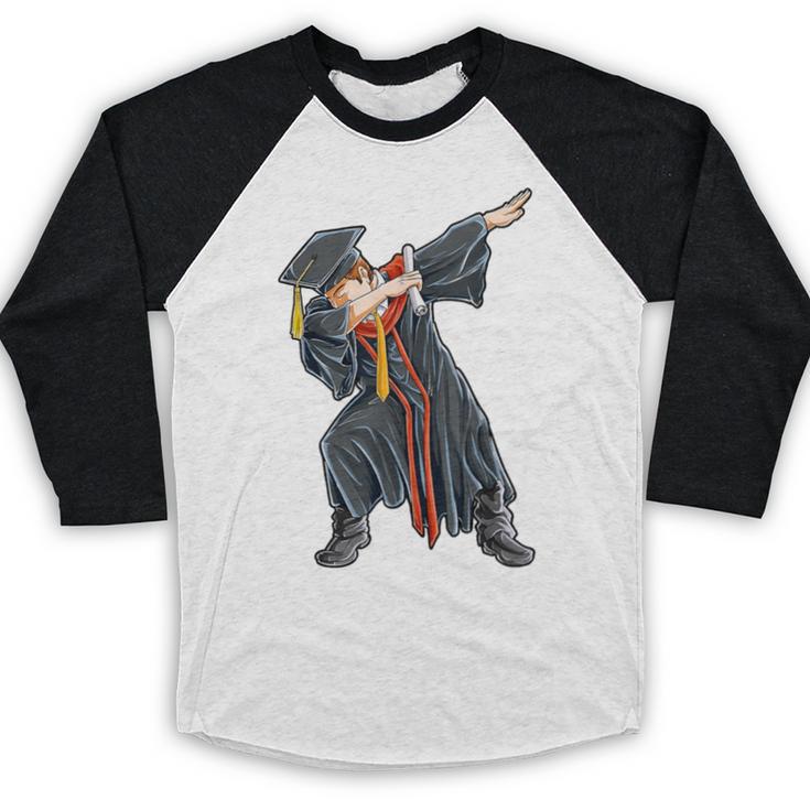 Dabbing Graduation Class Of 2020 Men Boys Kids Graduates Baseball Raglan Shirt