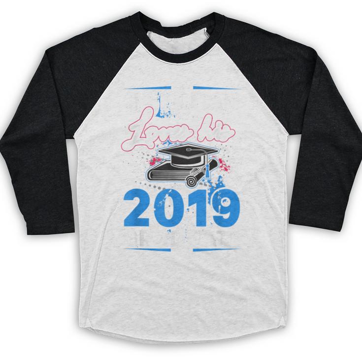 Dad Of a 2019 Graduate Shirt Proud Dad Graduation Grad Shirt Baseball Raglan Shirt