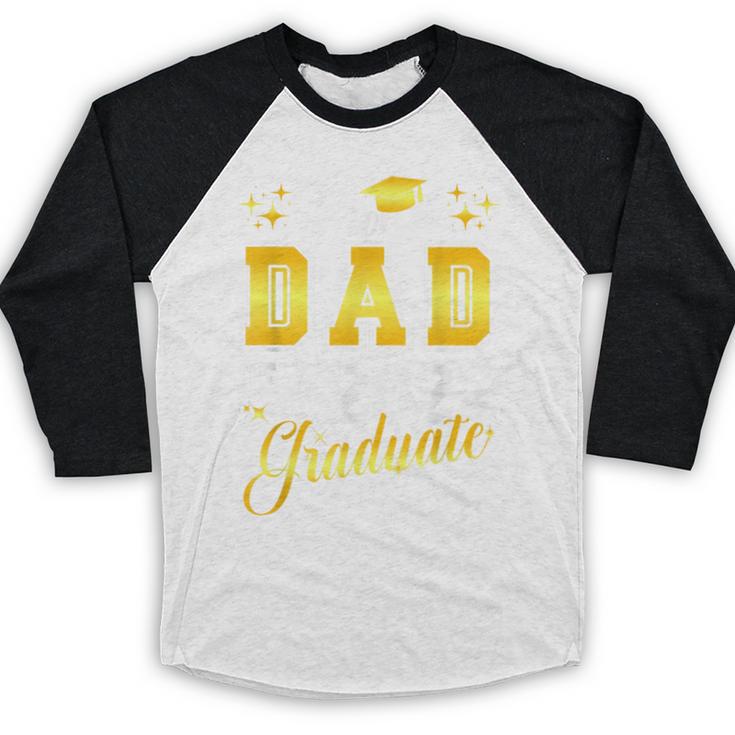 Dad Graduation Senior 2027 Proud Dad Of a 2027 Graduate Baseball Raglan Shirt