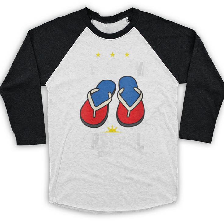 Discipline Arsenal Pinoy Nostalgia Filipino Tsinelas Baseball Raglan Shirt Discipline Arsenal Pinoy Nostalgia Filipino Tsinelas Baseball Raglan Shirt