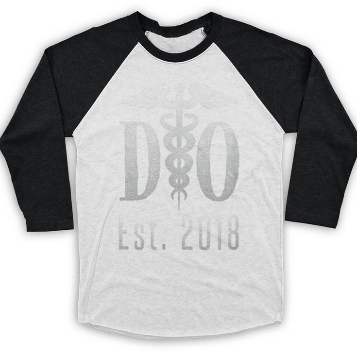 Doctor Graduation Shirt Tshirt Tee For Medical Students DO Baseball Raglan Shirt