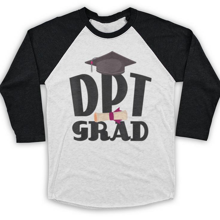 Doctor Of Physical Therapy DPT Graduation Therapist Baseball Raglan Shirt