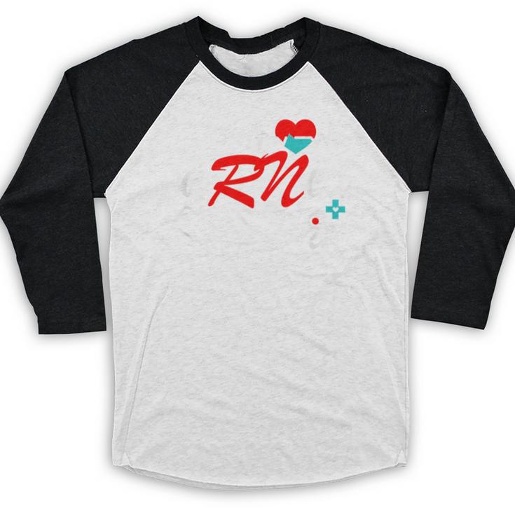 Earned It RN Nurse Graduation RN & LPN Nursing Baseball Raglan Shirt