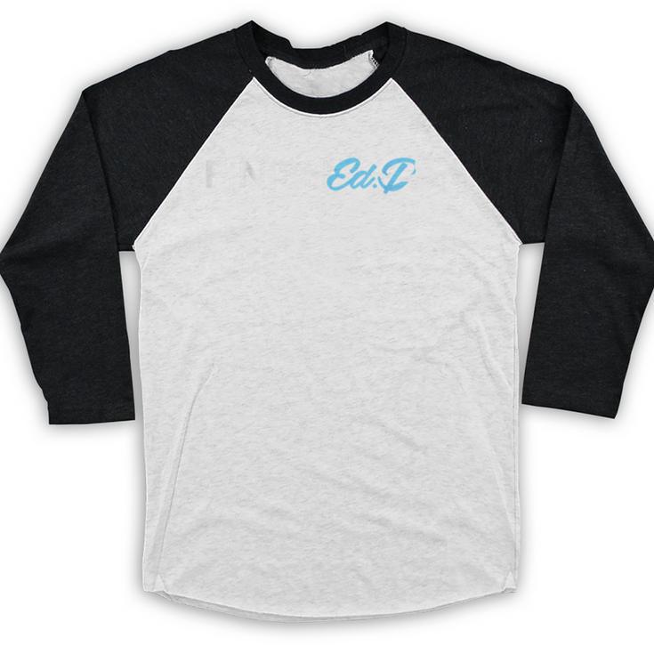 EdD Doctor Of Education Finish Doctorate Graduation Baseball Raglan Shirt