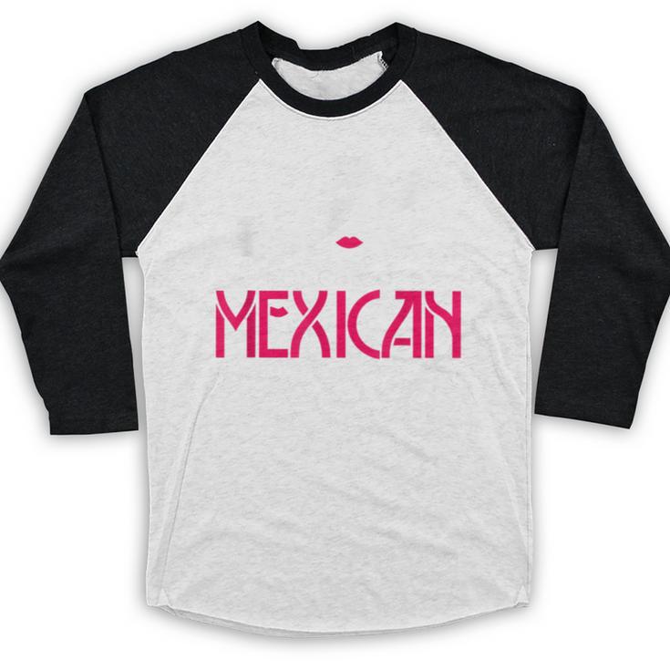 Educated Mexican Graduation Shirt For Women Baseball Raglan Shirt