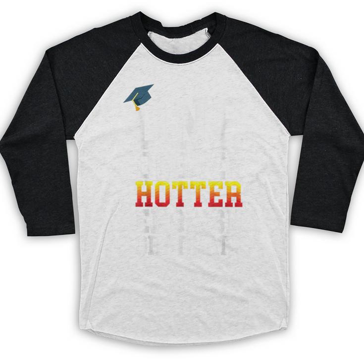 English Major Shirt Now Hotter By One Degree Graduation Baseball Raglan Shirt