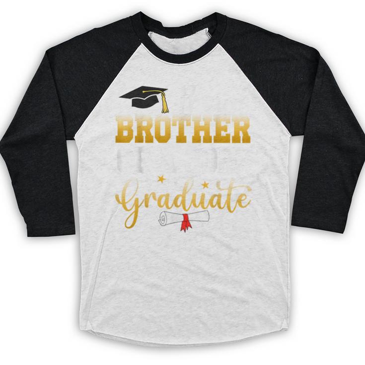 Family Graduation Party Proud Brother Of A 2026 Graduate Baseball Raglan Shirt