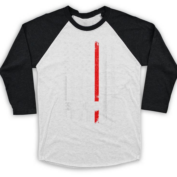 Fire Academy Survivor Firemen Fire School Graduation Baseball Raglan Shirt