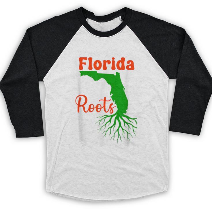 Florida Roots Florida Nostalgia Baseball Raglan Shirt