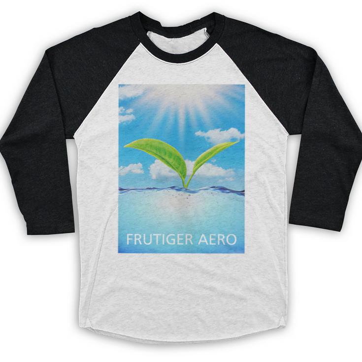 Frutiger Aero Aesthetics Baseball Raglan Shirt Frutiger Aero Aesthetics Baseball Raglan Shirt