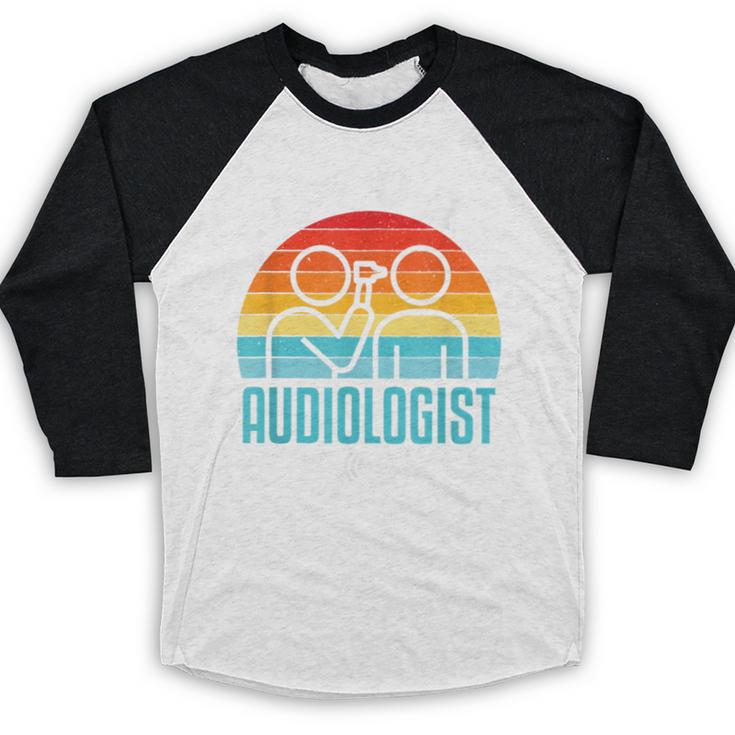 Future Audiologist Cool Audiology Student Graduation Baseball Raglan Shirt
