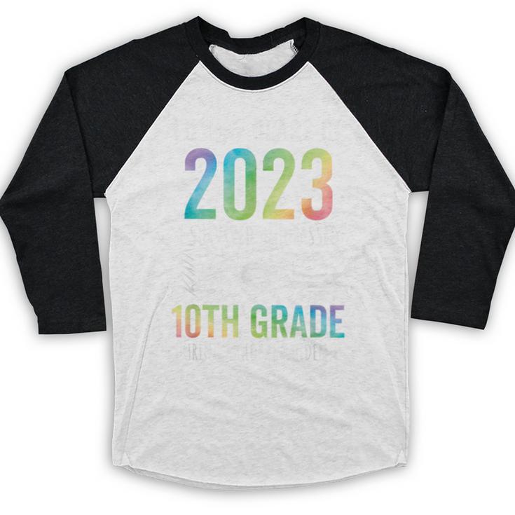 Future Class Of 2023 10th Grade Graduation 2021 Baseball Raglan Shirt