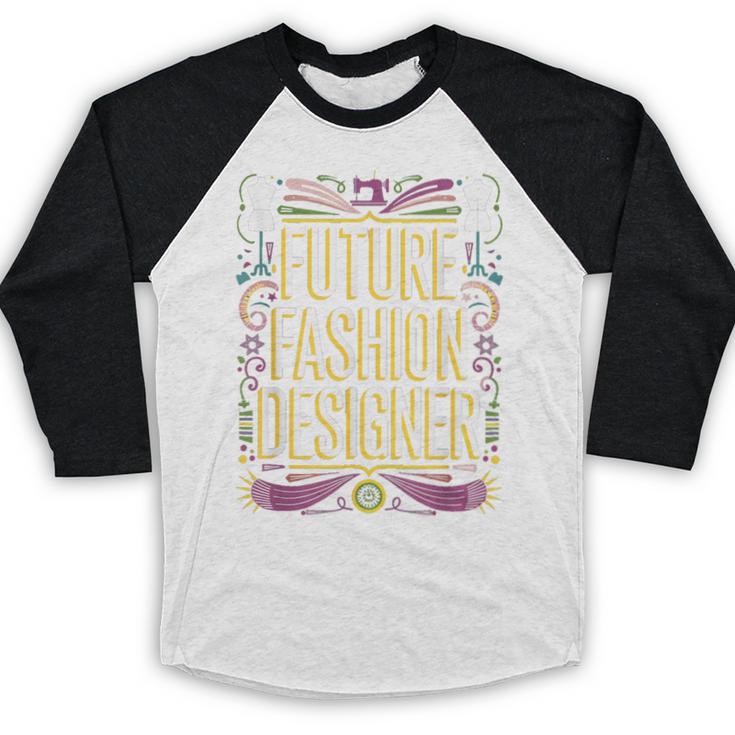 Future Fashion Er Graduation School Toddler Women Men Baseball Raglan Shirt