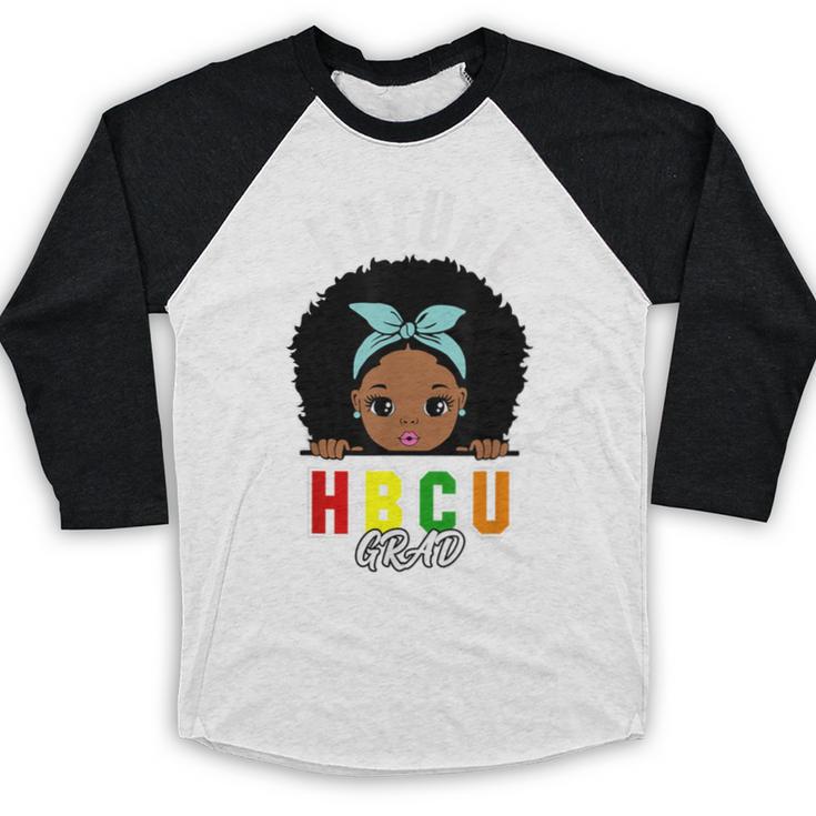 Future HBCU Grad Girl Graduation Historically College Baseball Raglan Shirt