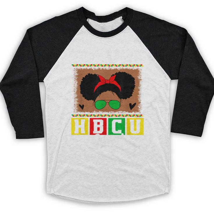Future HBCU Grad HBCU Tomorrow Girl Graduation Kids Baseball Raglan Shirt
