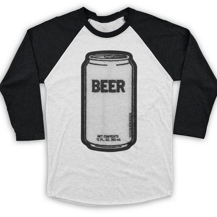 Generic Beer 1980s 80s Nostalgia Baseball Raglan Shirt Generic Beer 1980s 80s Nostalgia Baseball Raglan Shirt