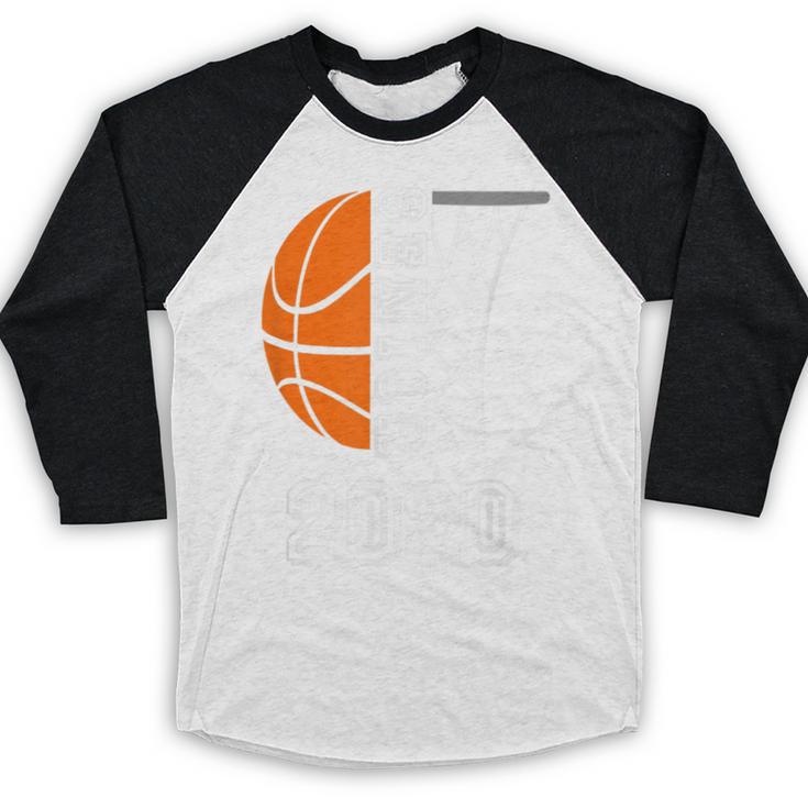 Graduate Senior Class 2020 Graduation Basketball Player Baseball Raglan Shirt