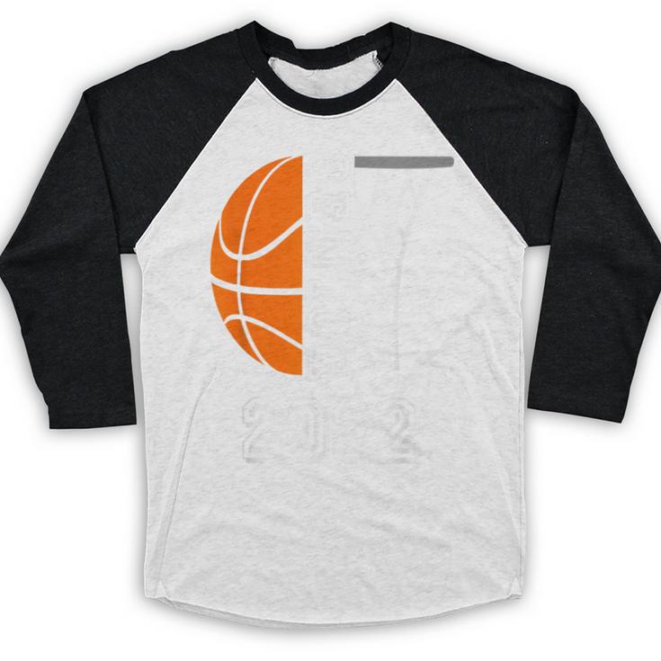 Graduate Senior Class 2022 Graduation Basketball Player Baseball Raglan Shirt