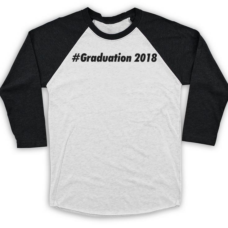 Graduation 2018 Graduation T-Shirt Baseball Raglan Shirt
