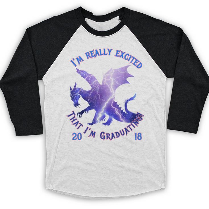 Graduation 2018 Tee-Shirt Baseball Raglan Shirt