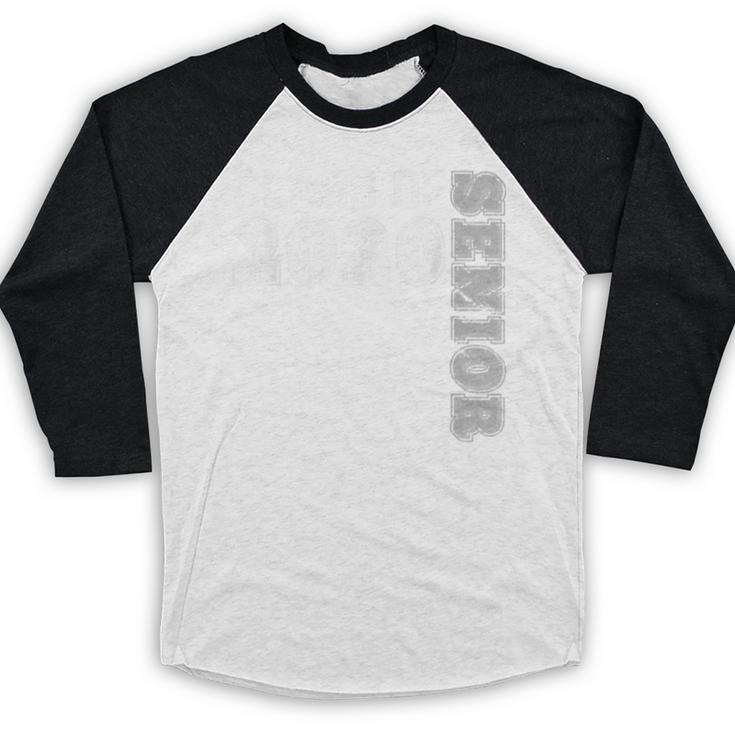 Graduation 2020 Class Of 2020 Senior Baseball Raglan Shirt