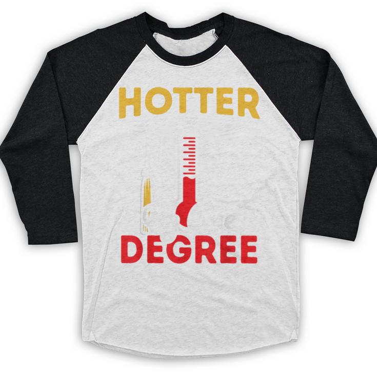 Graduation 2024 Hotter By One Degree Shirt Class Of 24 Baseball Raglan Shirt