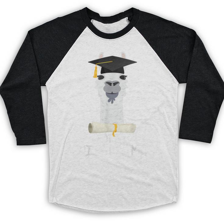 Graduation For Him & Her Got My Dip-Llama Baseball Raglan Shirt