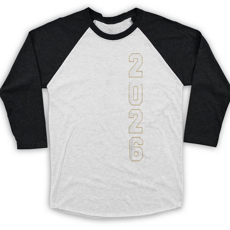 Graduation Class Of 2026 Baseball Raglan Shirt