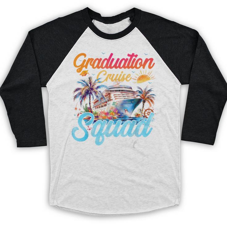 Graduation Cruise Squad 2026 Cruising Graduation Baseball Raglan Shirt