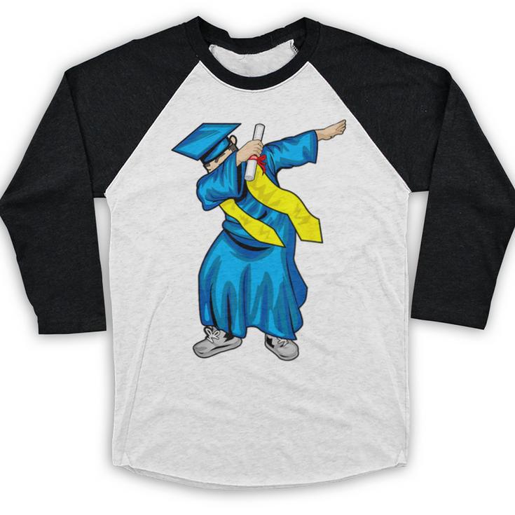 Graduation Dabbing 2018 Graduate Baseball Raglan Shirt