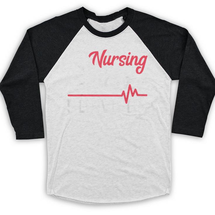 Graduation Shirt For Nurses Nursing School Survivor Tee Baseball Raglan Shirt