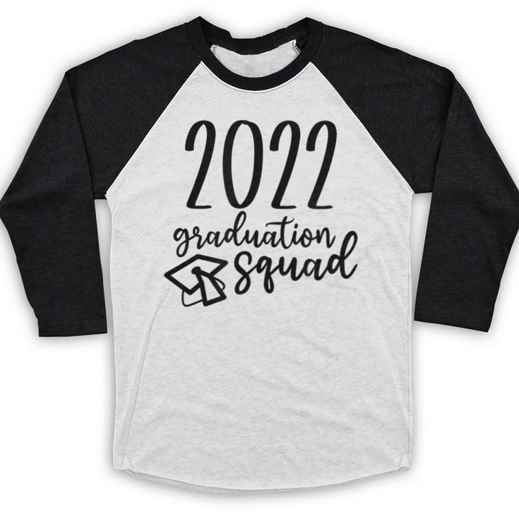 Graduation Squad Class Of 2022 Baseball Raglan Shirt