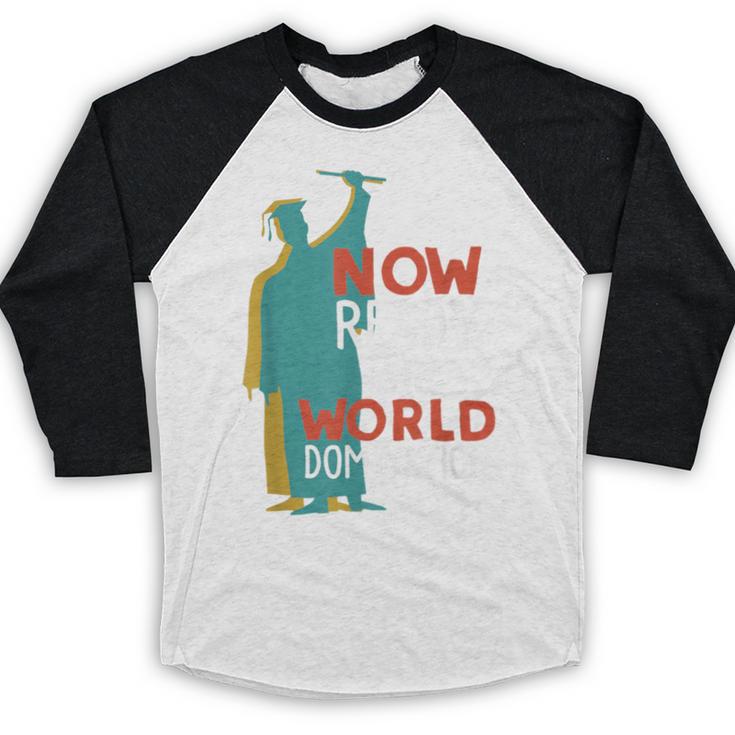 Graduation T-Shirt For College n High School Grad Baseball Raglan Shirt