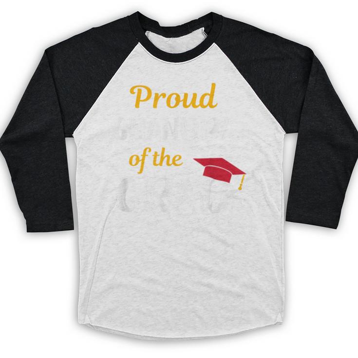 Grandpa Of Graduate Shirt Proud Grandfather Graduation Tee Baseball Raglan Shirt