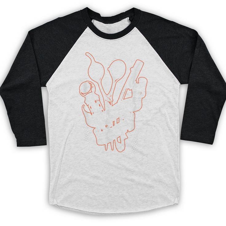 Hairdresser Gift Idea Graduation Tattoo Craft Hairstylist Baseball Raglan Shirt