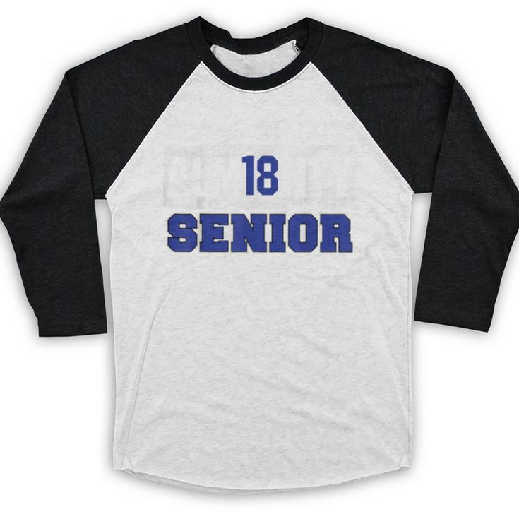 High School Graduation 2018 T-Shirt For Senior Alm18hty Baseball Raglan Shirt