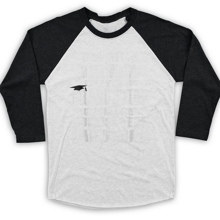 High School Graduation Mom DadShirt College Grad Baseball Raglan Shirt