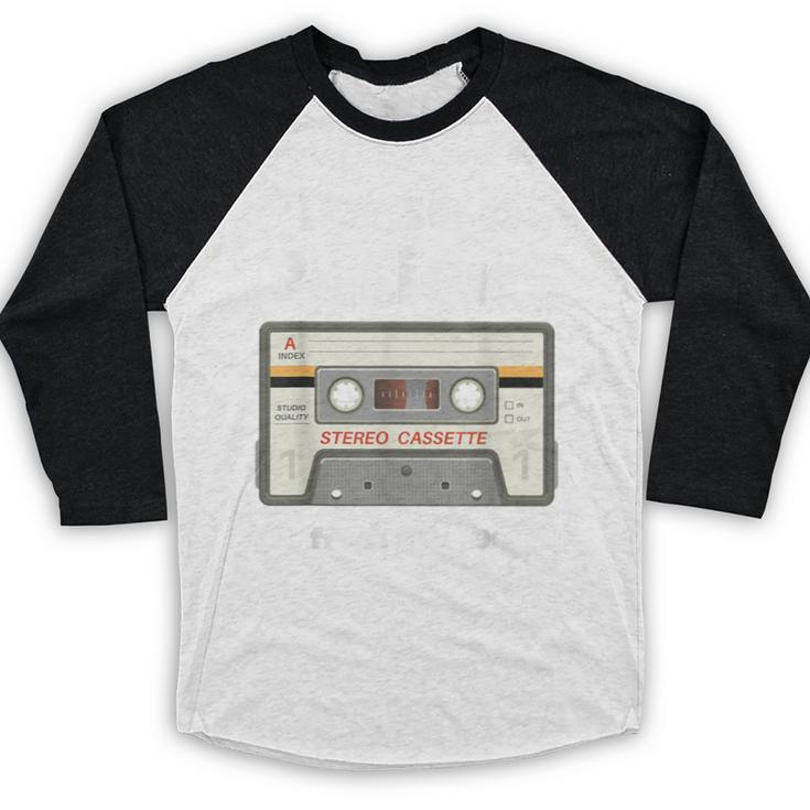 I'm From The 1900s Be Patient Retro Cassette Tape Baseball Raglan Shirt