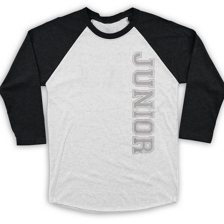 Junior Class Of 2020 Shirt Graduation Apparel Tee Baseball Raglan Shirt