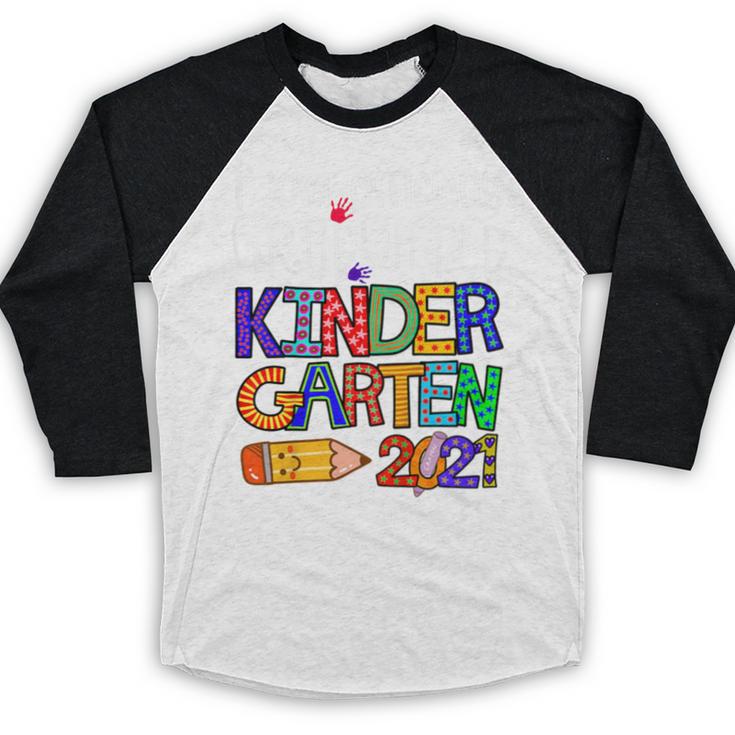 Kids Kindergarten Graduation Class Of 2021 Shirt I Just Graduated Baseball Raglan Shirt