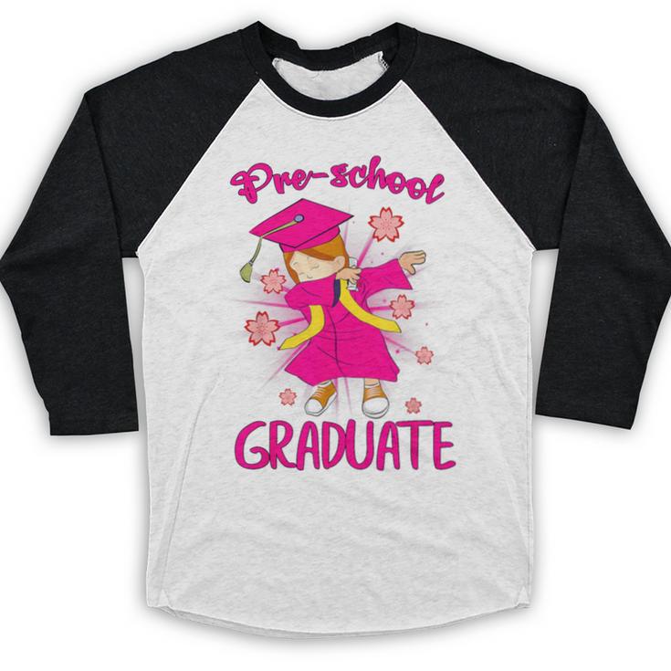 Kids Preschool Graduate 2018 Graduation Pre-K Baseball Raglan Shirt