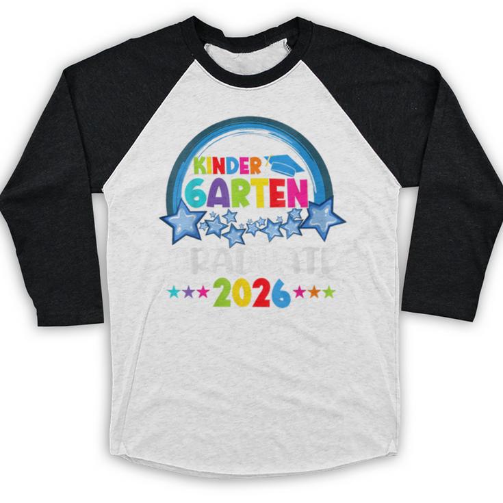Kindergarten Graduation 2026 Pre-k Graduate Kids Boys Girls Baseball Raglan Shirt