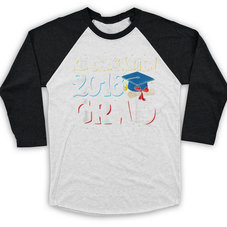 Kindergarten Graduation Shirt Boys Girls Graduate Baseball Raglan Shirt