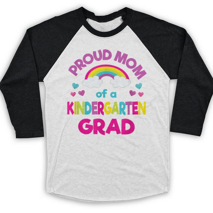 Kindergarten Graduation Shirt Mom For Girl Graduate Tee Baseball Raglan Shirt