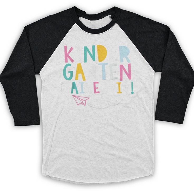 KINDERGARTEN Graduation TShirt 2018 Last Day Of School Baseball Raglan Shirt