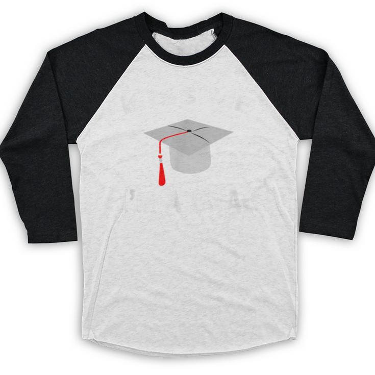 Kiss Me I'm A Grad Graduation T-Shirt Baseball Raglan Shirt