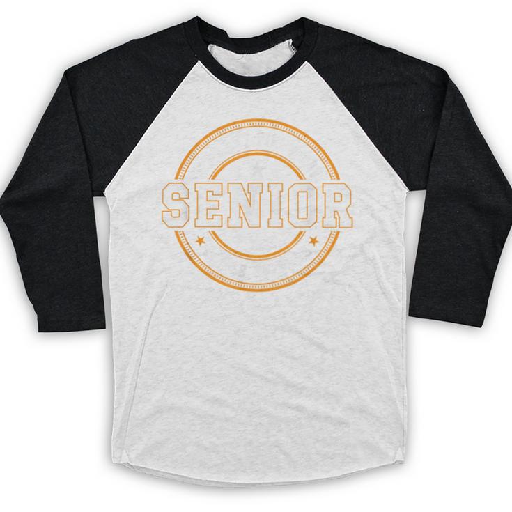 My Last First Day Senior 2025 Graduation Class Of 2025 Baseball Raglan Shirt