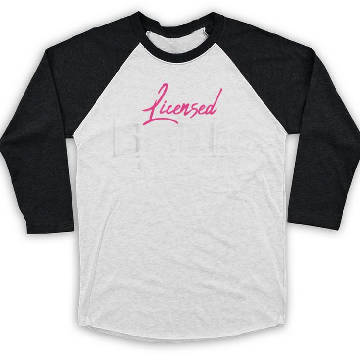 Licensed Esthetician 2023 Graduation Baseball Raglan Shirt