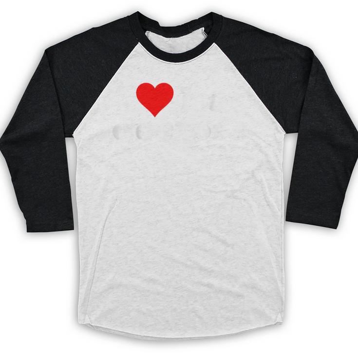 I Love Hot Doctors PhD Graduation Present From Spouse Baseball Raglan Shirt